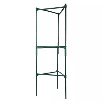 INBLOOM Опоры для растений 90см, 6 опоры d11мм*45см, 9 поперечен 30см, 3 коннектора, металл+РЕ