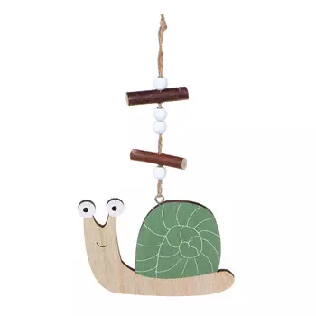 INBLOOM Подвеска декоративная садовая Улитка, 18 см, МДФ, 3 дизайна