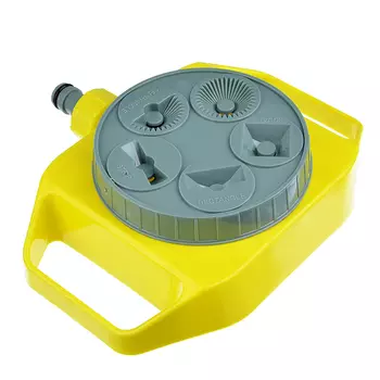 INBLOOM Разбрызгиватель многофункциональный, напольный 20х15,5, 5 режимов, пластик