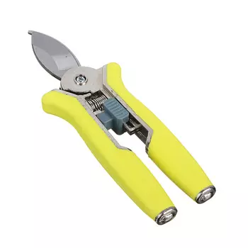 INBLOOM Секатор садовый, 15см, прорезиненная антискользящая ручка, сталь 65М, оцинк.покрытие