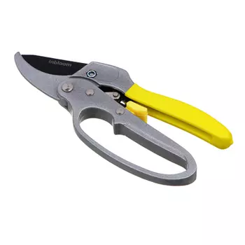 INBLOOM Секатор садовый усиленный, 20,5см, сталь 65, ручки из алюминия