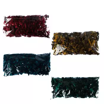 INBLOOM Щепа декоративная цветная 3л, 4 цвета, пакет