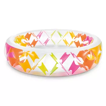 INTEX Бассейн детский Вертушка, надувное дно, заплатка, от 6 лет 229*56см 56494