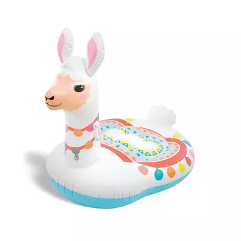 INTEX Фигурка надувная в виде ламы, от 3-х лет, 135x94x112см, ПВХ, 57564NP