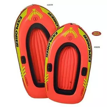 INTEX Лодка Explorer pro 200 (120кг) 196x102x33см, 58356NP
