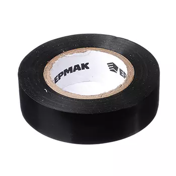 Изолента, 19 мм-18 м, черная, ЕРМАК