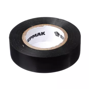 Изолента, 19 мм-18 м, черная, ЕРМАК