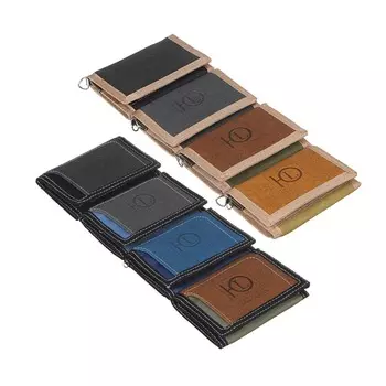 ЮL Кошелек с отд. для карт и купюр 12х8см, полиэстер, 2 дизайна, КМ19-15