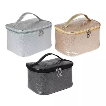 ЮL Косметичка, 60%ПУ, 40%полиэстер, 21,5х15х12см, 3 цвета