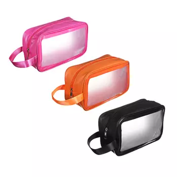 ЮL Косметичка, ПВХ, ПУ, 26,5x16x9см, 3 цвета