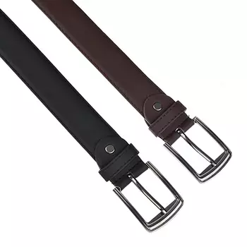 ЮL Ремень мужской, ПУ, сплав, 120/130х3,3см, 2 цвета, РМ2019-4