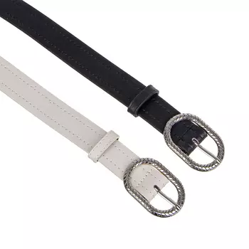 ЮL Ремень женский, ПУ, сплав, ширина 2,7см, длина 105см, 2 цвета, РЖ20-4