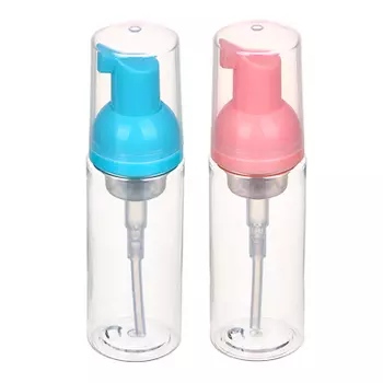 ЮниLook Бутылочка косметическая с пенообразователем, 60мл, PET, 2 цвета