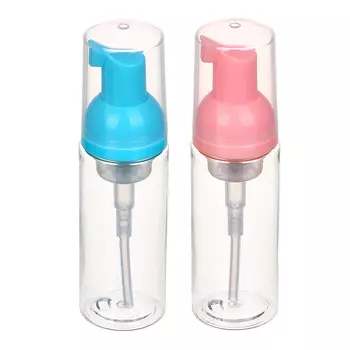 ЮниLook Бутылочка косметическая с пенообразователем, 60мл, PET, 2 цвета