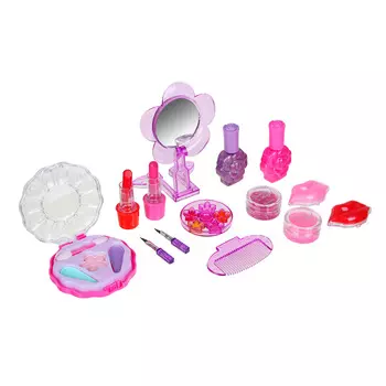 ЮниLook Набор детской косметики: тени, помада, блеск для губ, лак для ногтей