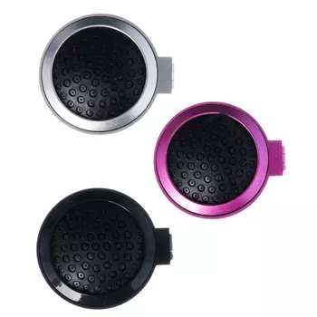 ЮниLook Расческа дорожная с зеркалом, пластик, стекло, d6,5см, 3 цвета