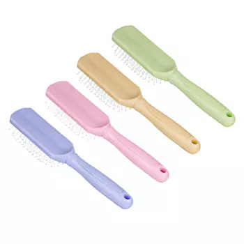 ЮниLook Расческа массажная Пастель, пластик, 23х4,5см, 4 цвета