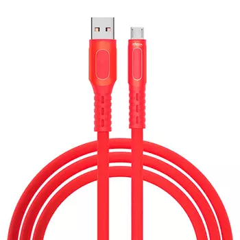 Кабель для зарядки FORZA Экстрим Micro USB, 1м, 2.4А, Быстрая зарядка QC3.0, ткань