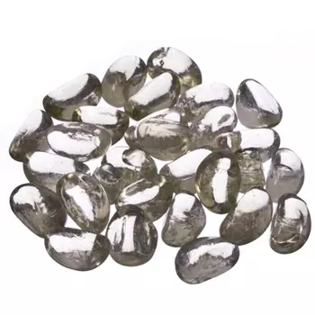 Камни декоративные 200гр, стекло, 4 цвета