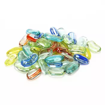 Камни декоративные, стекло, 200 гр., арт.9909