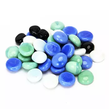 Камни декоративные, стекло, 200 гр., арт.9918