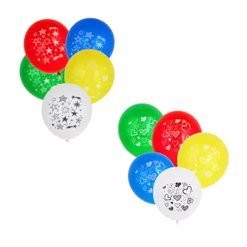 Капитан Весельчак Шары воздушные с рисунком 5 ст. 12", 5 шт, "Для карнавала" 518038/034