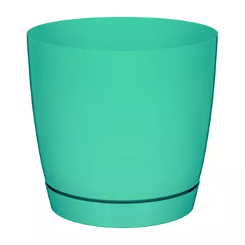 Кашпо ФРЕЗИЯ 2, бирюза 3л, пластик