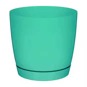 Кашпо ФРЕЗИЯ 2, бирюза 3л, пластик