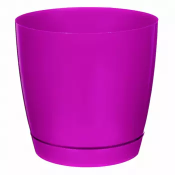 Кашпо ФРЕЗИЯ 2, фуксия 3л, пластик