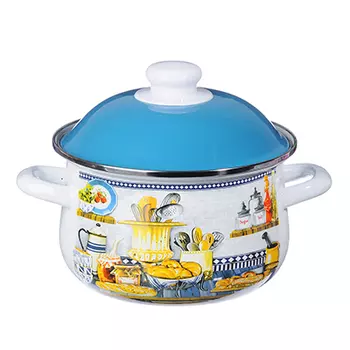 Кастрюля 2,0 л VETTA Хлеб, эмалированная, индукция