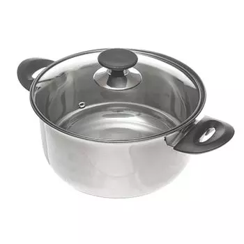 Кастрюля с крышкой 4,8л, 22х13см, RW1236-22C