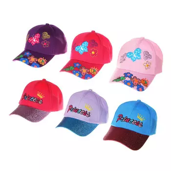 Кепка детская, 100% хлопок, р-р 52, 2 дизайна, ШЛ20-6