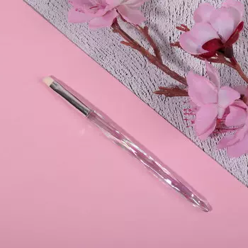 Кисть для бровей ЮниLook, ворс нейлон, 14,9 см, 1-2 дизайна