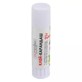 Клей-карандаш ClipStudio на основе PVA 21 гр