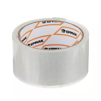 Клейкая лента, 48 ммx40 м, прозрачная, ЕРМАК