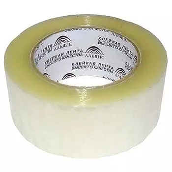 Клейкая лента "Альянс" 48мм х 145м, прозрачная