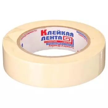 Клейкая лента малярная, 30 ммх50 м, ЕРМАК