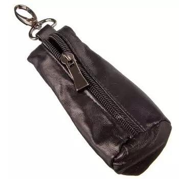 Ключница "Груша" с кольцом и карабином 12,5х5см, 3 цвета, 305