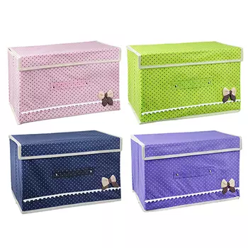 Кофр для хранения VETTA, 37х24х24 см, 4 цвета, полиэстер