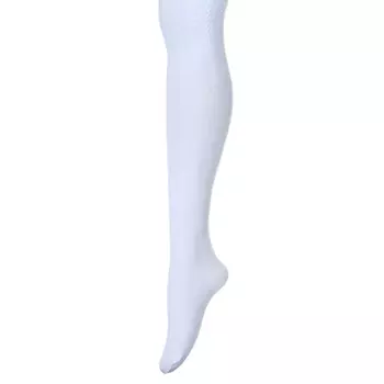 Колготки детские, 70% полиамид, 30% эластан, 3 размера, 1 дизайн, цвет белый