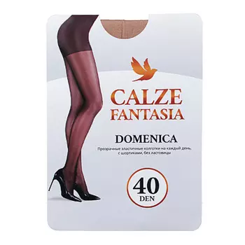 Колготки капроновые женские Domenica 40 DEN mix, 3 цвета