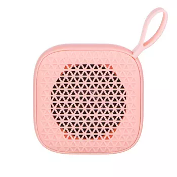 Колонка беспроводная мини FORZA, резина, пластик, 3Вт, 300мАч, БТ5.0, 7x7x4см, 4 цвета, пластик