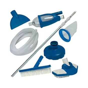 Комплект для чистки бассейна с выдвижной рукояткой, INTEX Delux, 28003