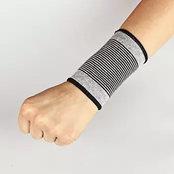 Комплект суппортов на запястье 2 шт, 58% нейлон, 35% латекс, 7% полиэстер, SILAPRO