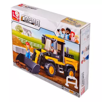 Конструктор для мальчиков SLUBAN, пластик, 6+, 2 дизайна, Стр-M38-B0538,0539, 265-388