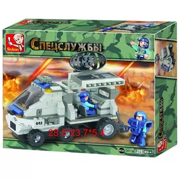 Конструктор для мальчиков SLUBAN, пластик, 6+, Ар-M38-B0198, 265-383
