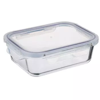 Контейнер для продуктов 1 л VETTA, на защелках, жаропрочное стекло