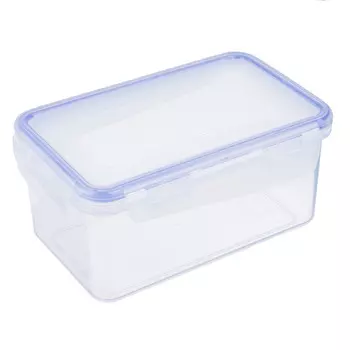 Контейнер пищевой 0,65 л для СВЧ, крышка с защелками, VETTA