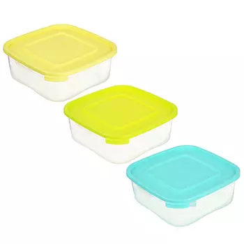 Контейнер пищевой 1,4 л, пластик, Каскад "Квадро", Полимербыт