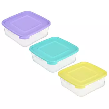 Контейнер пищевой 700 мл пластик, Каскад "Квадро", Полимербыт